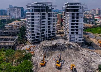 Lagos takes over land where 21-storey building collapsed, says no compensation