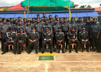 Police task newly promoted Spy officers on discipline