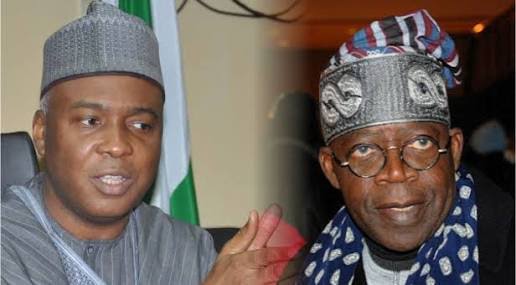 I acted in National interest: Saraki to Tinubu
