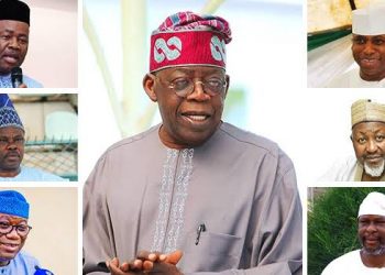 Fayemi, Amosun, Akpabio and 3others step down for Asiwaju Bola Ahmed Tinubu