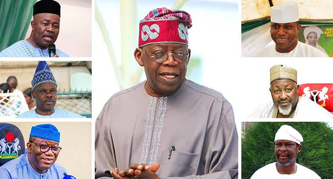 Fayemi, Amosun, Akpabio and 3others step down for Asiwaju Bola Ahmed Tinubu
