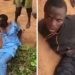 Two Suspected Motorcycle Thieves Set Ablaze In Ibadan