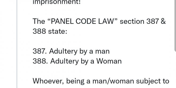“Adultery is a crime liable to 3 years imprisonment” Former Lagos State Police PRO warns Nigerians