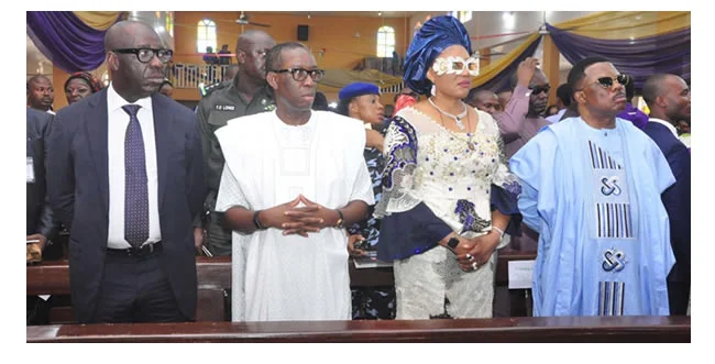 Obaseki celebrates Okowa at 63