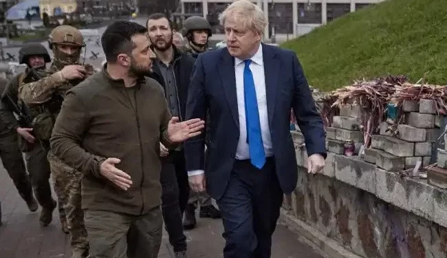 JUST IN: Zelensky expresses ‘sadness’ at Boris Johnson’s departure