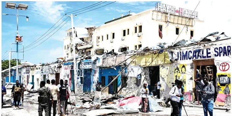 Military ends siege to Somali hotel, 21 dead