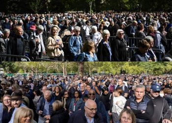 Pictorial: Waiting time in queue to pay respects to Queen Elizabeth II stretches to 19 hours