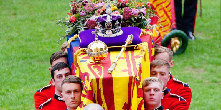 Queen Elizabeth II’s coffin lowered into Royal Vault