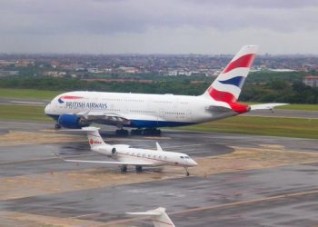 World’s largest passenger aircraft lands Accra again