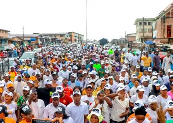 2023: APC youths defy rain to march for Tinubu/Shettima in Osun