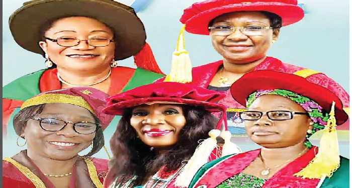 Beautiful, brilliant female vice- chancellors