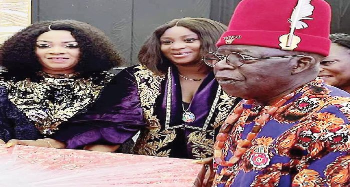 Tinubu bags chieftaincy titles in Delta, Ebonyi