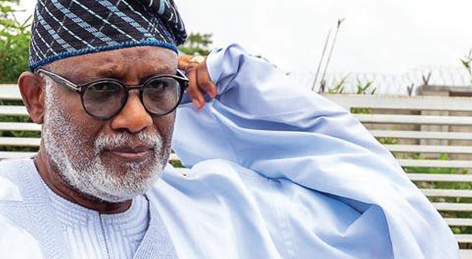 Akeredolu recovering from health challenges, says aide