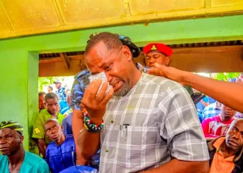 IDPs camp attack: Benue SEMA boss visits community, weeps uncontrollably