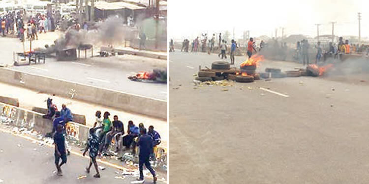 Protesters target banks, ATMs, battle security forces