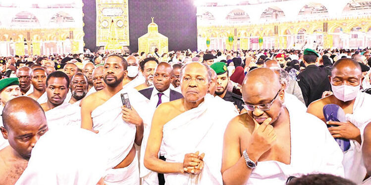 Buhari performs Lesser Hajj, Muslims urged to be self-reliant