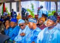 PHOTO: Oyo APC’s 3 Senators-elect, 9 Reps Members-elect In Attendance As Makinde Commissions Oyo Lodge