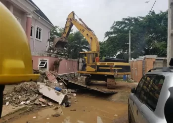 Ajao Estate building demolitions