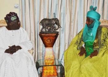 JUST IN: Tinubu meets ex-CBN gov, Sanusi, at State House ⁣