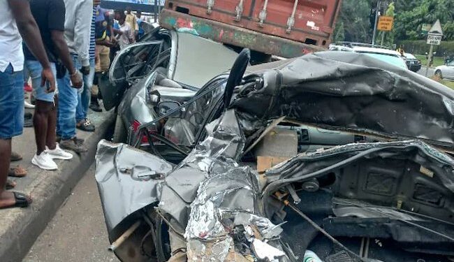 Luck Prevails: Three Survive Multi-Vehicle Crash in Lagos