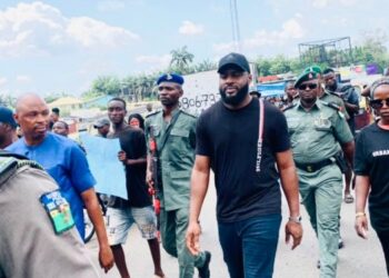 Ogundoyin, wasilat Join Protest As Youths Demand Justice For Mohbad In Ibadan