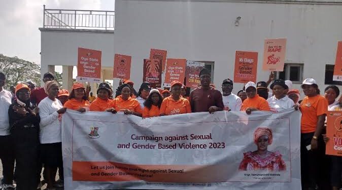 Seyi Makinde and Wife Lead Walk Against Gender-Based Violence, Advocate for Collective Action in Oyo State