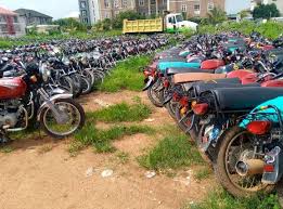 Lagos State Taskforce Seizes 344 Okadas in Crackdown, Vows to Halt Operations and Ensure Stringent Enforcement