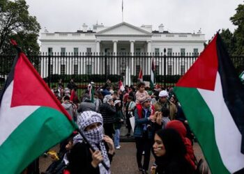 Global Pro-Palestine Marches Call for Cease-Fire and Denounce US-British Support for Israel